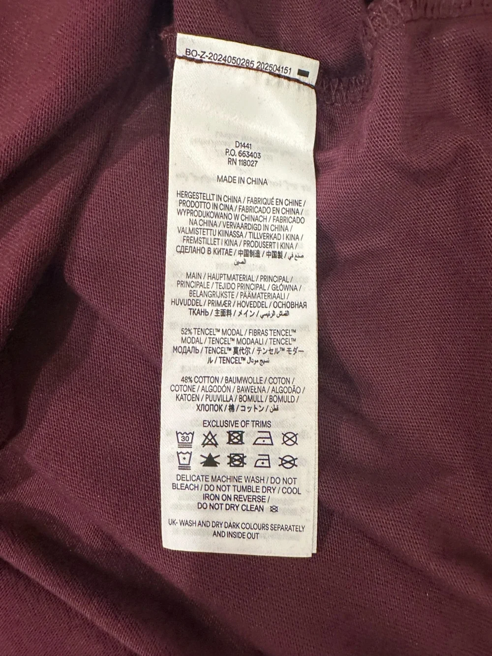 Boden Purple Mila Short Jersey Dress, Size 4